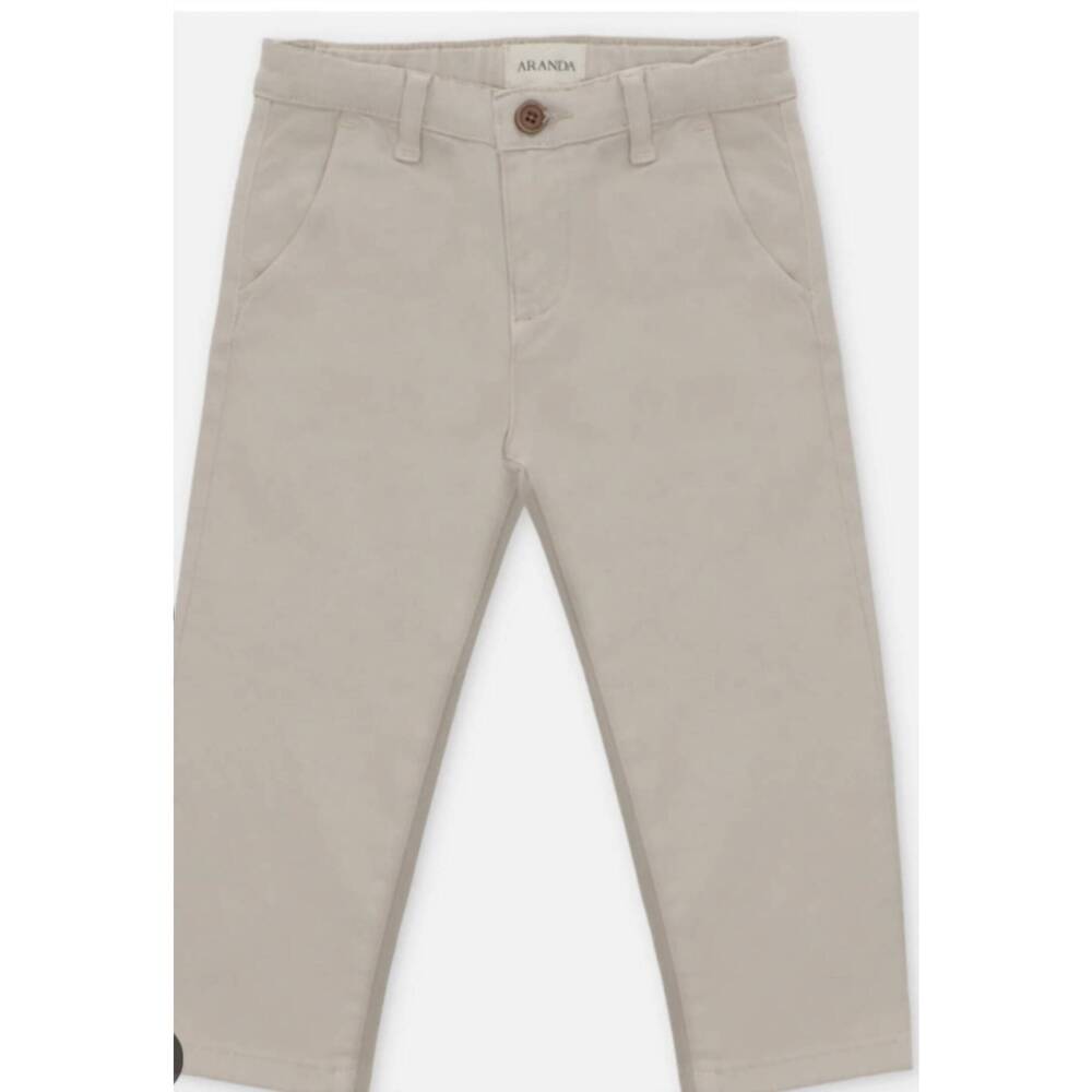 NEW MARTIN ARANDA girls' woven pants in tan